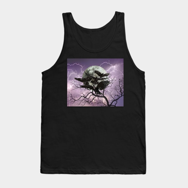 Murder of Crows Tank Top by incarnations